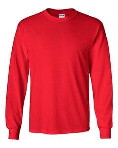 Gildan 2400 - L/S T-Shirt Red
