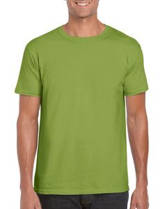 Gildan 64000 - T-Shirt Filé à l’Anneau Pour Homme Kiwi