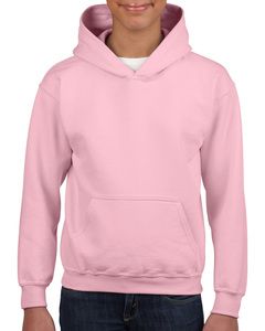 Gildan GI18500B - Felpa da Bambino con Cappuccio Blend Youth Light Pink