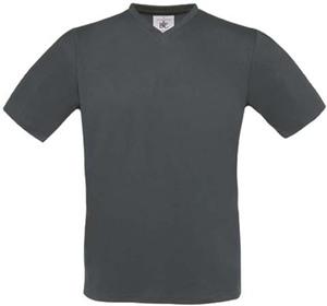 B&C CG153 - Exact V-Neck T-Shirt Dark Grey