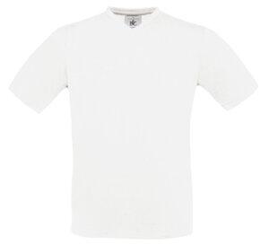 B&C CG153 - Exact V-Neck T-Shirt White