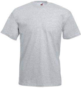 Fruit of the Loom SC221 - Valueweight T (61-036-0) Heather Grey