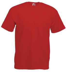 Fruit of the Loom SC221 - Valueweight T (61-036-0) Red
