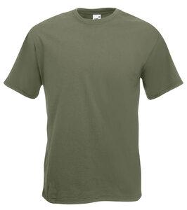 Fruit of the Loom SC61044 - T-Shirt Homme Manches Courtes 100% Coton Classic Olive