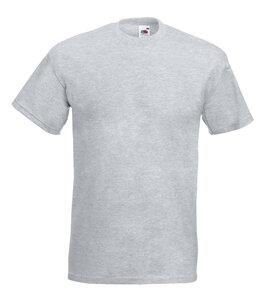 Fruit of the Loom SC61044 - T-Shirt Homme Manches Courtes 100% Coton Heather Grey
