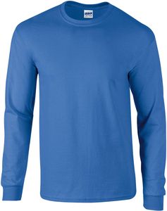 Gildan GI2400 - Ultra bawełniana koszulka z  długim rękawem ciemnoniebieski