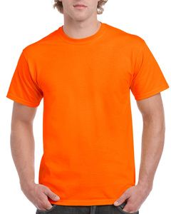 Gildan GI2000 - Maglietta Manica Corta Ultra Cotton Uomo Safety orange