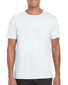 Gildan GI6400 - Delikatny styl. Damski T-shirt Biały