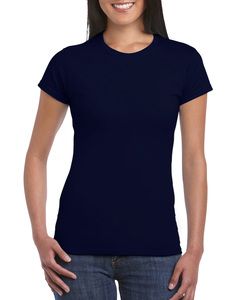 Gildan GI6400L - T-Shirt aus 100% Baumwolle Damen Navy