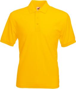 Fruit of the Loom SC63402 - Polo Homme Piqué Sunflower Yellow