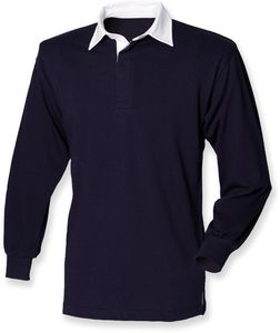 Front Row FR100 - Classic Rugby Shirt Navy
