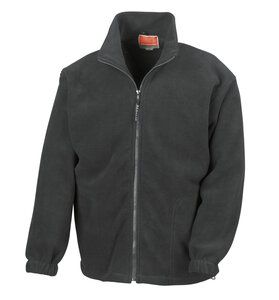 Result R36A - Full Zip Active Fleece Jacket Black