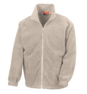 Result R36A - Full Zip Active Fleece Jacke Natural