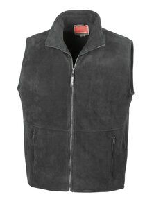 Result R37A - Gilet in pile Nero