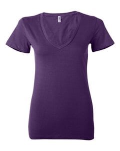 Bella B6035 - Sheer Rib Longer T-shirt for Women