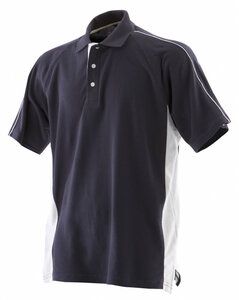 Finden & Hales LV322 - Sports Cotton Piqué Polo Shirt Navy/ White