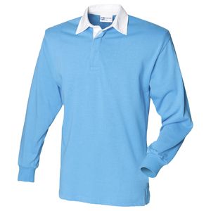Front Row FR100 - Long Sleeve Plain Rugby Shirt
