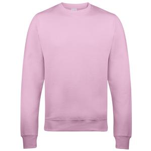 AWDIS JUST HOODS JH030 - Sweatshirt-Rundhals-Uni 280 Baby Pink