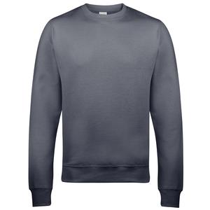 AWDIS JUST HOODS JH030 - Sweatshirt-Rundhals-Uni 280 Steel Grey