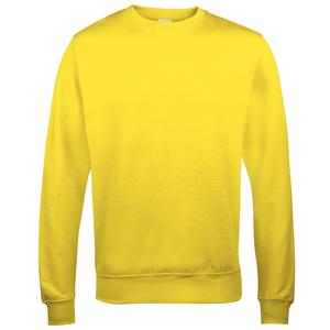 AWDIS JUST HOODS JH030 - Sweatshirt-Rundhals-Uni 280 Sun Yellow