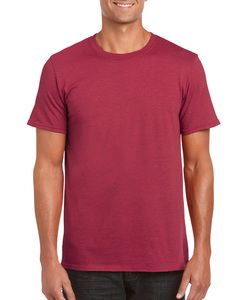 Gildan GD001 - T-Shirt Homem 64000 Softstyle Antique Cherry Red