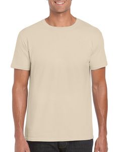 Gildan GD001 - T-Shirt Homem 64000 Softstyle Areia