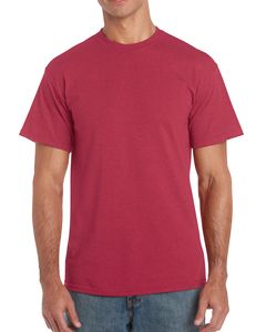 Gildan GD005 - T-shirt z dobrej jakości bawełny Antyczna wiśniowa czerwień