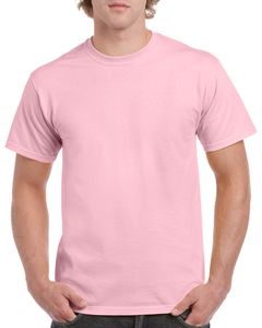 Gildan GD005 - Camiseta para adultos de algodón grueso Luz de color rosa