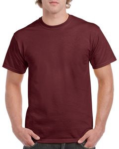 Gildan GD005 - T-shirt z dobrej jakości bawełny Kasztanowy