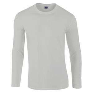 Gildan GD011 - Softstyle- koszulka z długim rękawem Sportowa szarość