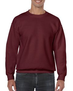 Gildan GD056 - HeavyBlend ™ sweatshirt voor mannen met ronde hals Maroon