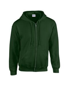 Gildan GD058 - HeavyBlend™ full zip hooded sweatshirt Forest
