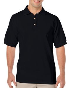 Gildan GD040 - DryBlend ™ Jersey Polo-T-Shirt Herren Schwarz