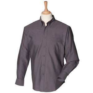 Henbury HB510 - Long sleeved classic Oxford shirt
