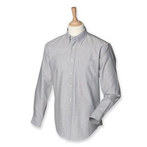 Henbury HB510 - Long sleeved classic Oxford shirt