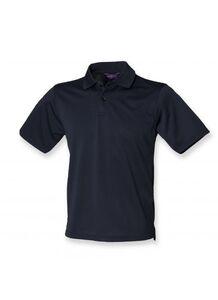 Henbury HB475 - Coolplus®  koszulka polo Granatowy