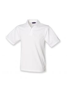 Henbury HB475 - Coolplus® Polohemd Weiß