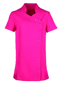 Premier PR682 - Ladies Orchid Short Sleeve Tunic Hot Pink