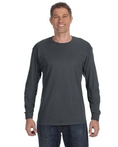 Jerzees 29L - 5.6 oz., 50/50 Heavyweight Blend™ Long-Sleeve T-Shirt  Charcoal Gry