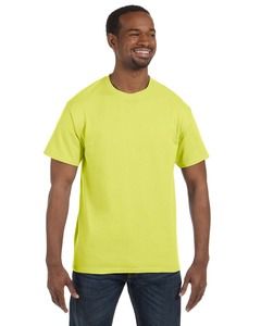 Jerzees 29M - 5.6 oz., 50/50 Heavyweight Blend™ T-Shirt  Safety Green