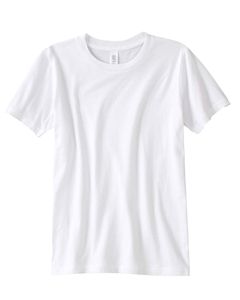 Bella+Canvas 3001Y - t-shirt pour enfant jersey à manches courtes Blanc