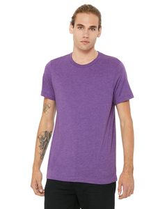 Bella+Canvas 3413C - Unisex Triblend Short-Sleeve T-Shirt Purple Triblend