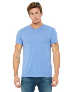 Bella+Canvas 3413C - Unisex Triblend Short-Sleeve T-Shirt Blue Triblend