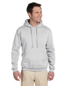 Jerzees 4997 - 9.5 oz., 50/50 Super Sweats® NuBlend® Fleece Pullover Hood  Gris mezcla