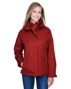 Ash City Core 365 78205 - Region Ladies' 3-In-1 Jackets With Fleece Liner Classic Red