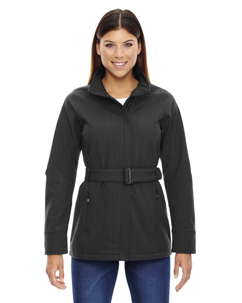 Ash City North End 78801 - Skyscape Ladies' 3-Layer Textured Two Tone Soft Shell Jackets