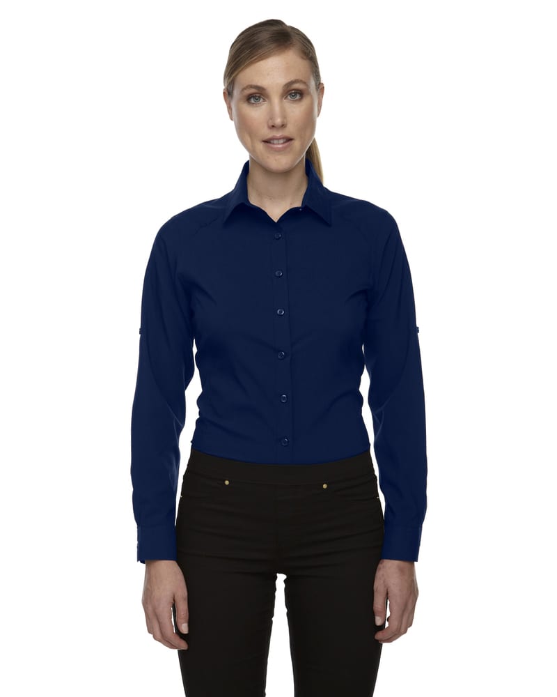Ash City Vintage 78804 - Rejuvenate Ladies' Performance Shirts With Roll-Up Sleeves