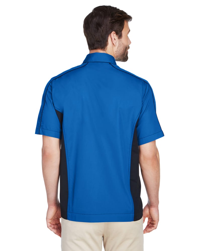 Ash City North End 87042 - Fuse Men's Color-Block Twill Shirts