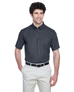 Ash City Core 365 88194 - Optimum Core 365™ Men's Short Sleeve Twill Shirts Carbon