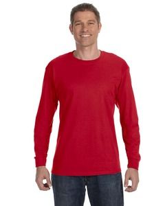 Gildan G540 - T-shirt Heavy CottonMD, 8,8 oz de MD à manches longues Rouge